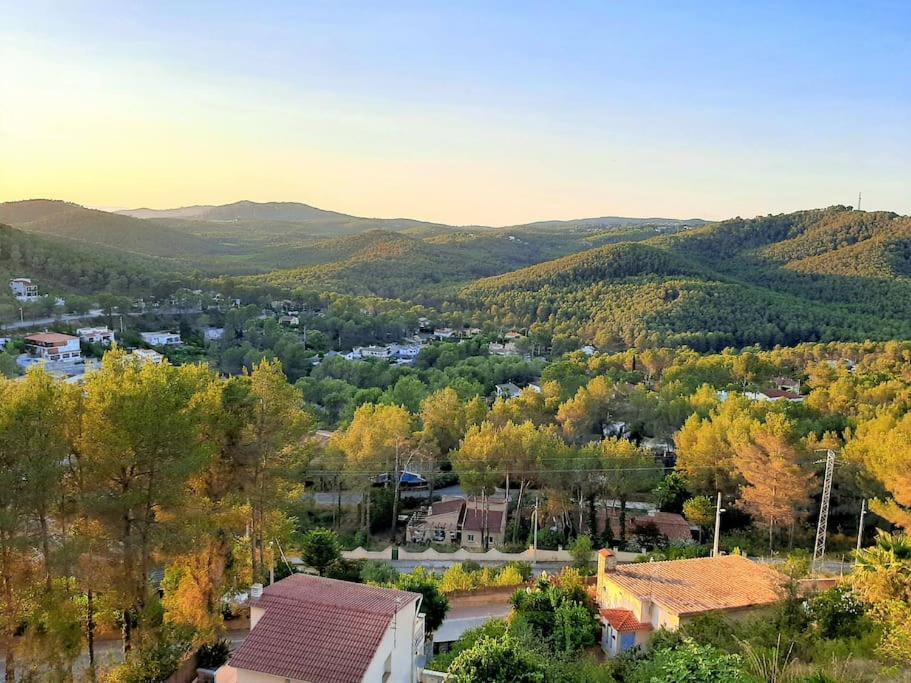 Villa Mur - Espectacular Villa Cerca De Sitges Y Bcn Olivella Eksteriør billede