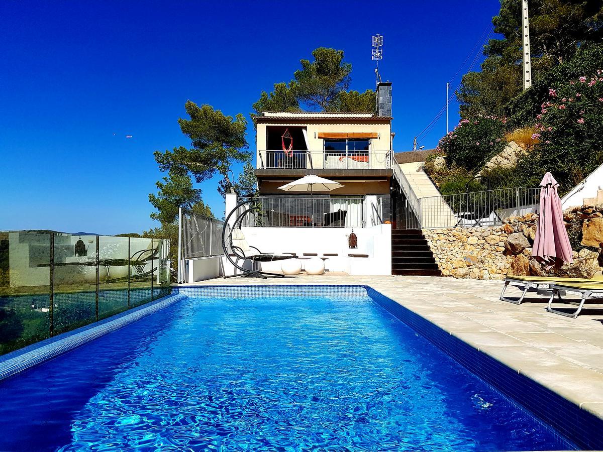 Villa Mur - Espectacular Villa Cerca De Sitges Y Bcn Olivella Eksteriør billede